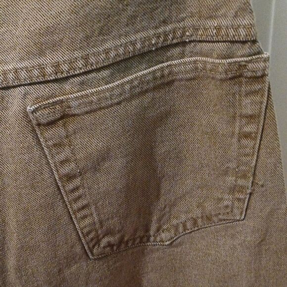 Women's Relaxed Fit Tan Pants Size 22W from St John's Bay - Picture 7 of 8